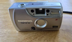 Olympus Trip AF 60 QD 28mm Point & Shoot Film Camera- Untested PARTS AS IS - Picture 1 of 5