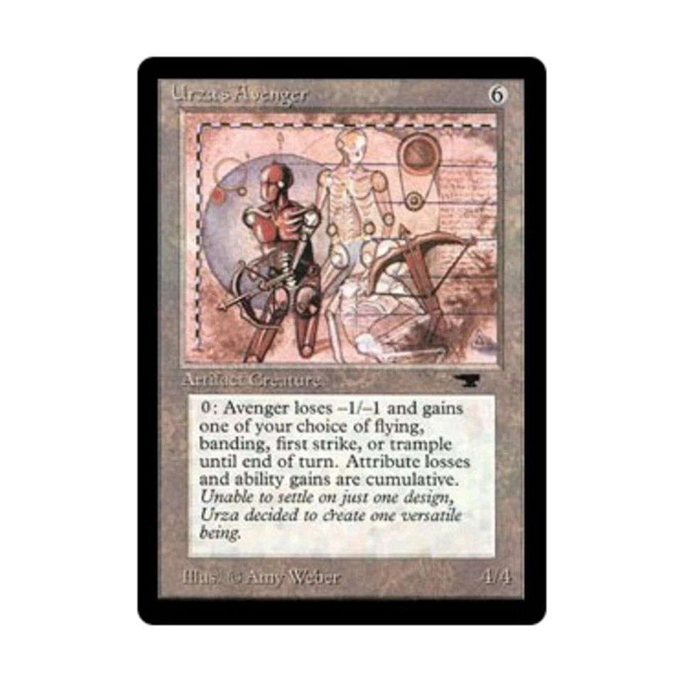 WOTC MtG Antiquities Urza's Avenger (R) VG - Image 1 of 1