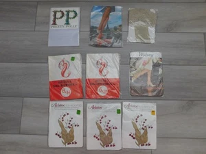 9 Pairs Of Ladies Vintage Stockings Unworn In Original Packaging - Picture 1 of 10