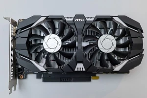 MSI GeForce GTX 1050 TI 4GT OC mit 4 GB GDDR5 Grafikspeicher - Bild 1 von 6