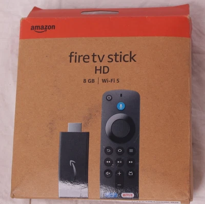 NEW Amazon Fire TV Stick HD & Alexa Voice Remote - New 2024 Release, Black - Image 1 of 4