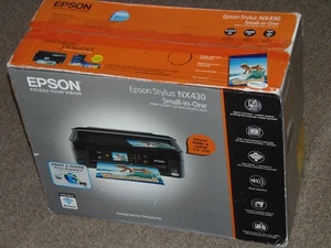 NEW SEALED Epson Stylus NX430 Small All-In-One Inkjet Printer - Picture 1 of 1