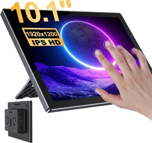 10.1" Touchscreen Monitor for Raspberry Pi 1920x1200 IPS w/HDMI and Dual Speaker - Picture 1 of 7