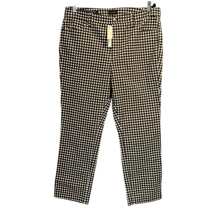 Neu mit Etikett Talbots Größe 16 zierliche Cordhose Büffel Karo schlankmachendes gerades Bein - Bild 1 von 8