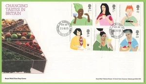 G.B. 2005 Changing Tastes in Britain set on Royal Mail FDC House of Commons - Picture 1 of 1