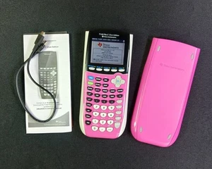 Texas Instruments TI-84 Plus C Silver Edition Pink graphischer Taschenrechner - Bild 1 von 20