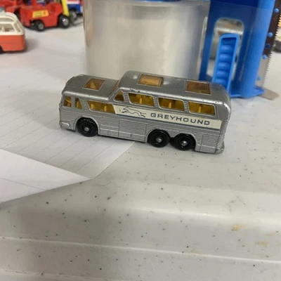 Vintage Matchbox Lesney #66 Greyhound Coach Bus Made In England No 66 - Image 1 of 4