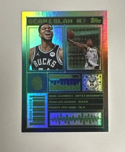 2025-26 Topps Baloncesto Black Friday Giannis Antetokounmpo Scan and Slam Bucks - Imagen 1 de 2