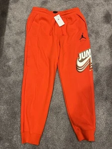 Pantalones de chándal Nike Air Jordan Jumpman polar para hombre talla 2XL rojo Chile DC9608-673 - Imagen 1 de 4