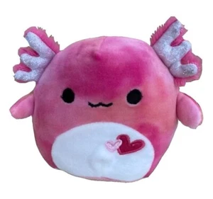 Squishmallows Aleka the Axolotl Valentine's Day 5" Plush NWT - Picture 1 of 1