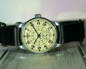 Armbanduhr Pobeda LACO 33mm Herren Vintage Sowjetische Mechanisch UdSSR - Picture 1 of 12