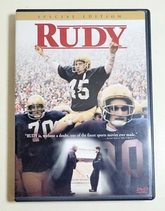 Rudy DVD, Special Edition, Widescreen, Sean Astin, Ned Beatty, Free Shipping - Picture 1 of 3