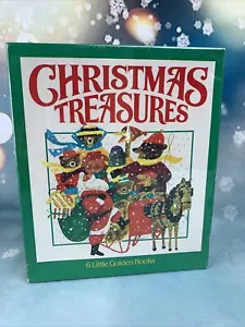 Christmas Treasures 6 Vintage Little Golden Books Holiday Set Sealed 1982 Lot - Picture 1 of 8