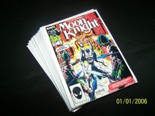 MOON KNIGHT #1 thru #19 '1985' COMIC BOOK LOT 19 ISSUES LOT A
