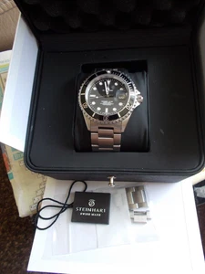 Steinhart Ocean one automatic submariner diver Swiss. - Zdjęcie 1 z 11