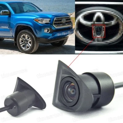 HD CCD Car Front View Camera Logo Embedded for Toyota Pickup Tacoma 2016-2018 - Image 1 of 4