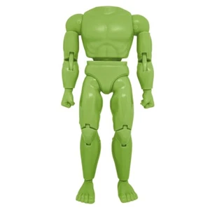 Type S Retro 8 Inch Muscular Male Body Green - Picture 1 of 2