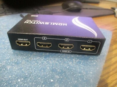 Modelo: Interruptor HDMI 3XI Full HD.  Foto 1 de 4