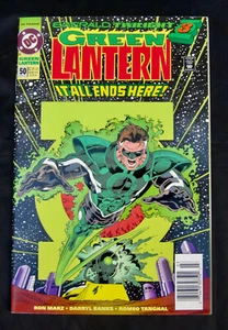 GRÜNE LATERNE #50 - Dunkle Abdeckung einleuchten - 1. Kyle Rayner (DC 1994) 9,4 NM - Bild 1 von 3