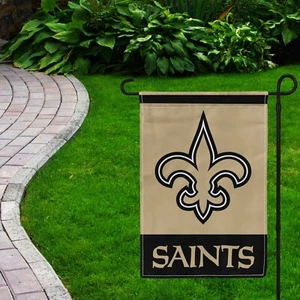 Für New Orleans Saints Fußballfans 12x18" Gartenflagge doppelseitiges Hofbanner - Bild 1 von 1