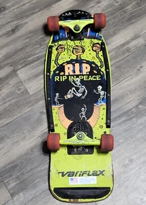 Variflex Skateboard RIP Skeleton Casket Graveyard Halfpipe Vintage Retro 80er 30" - Bild 1 von 12