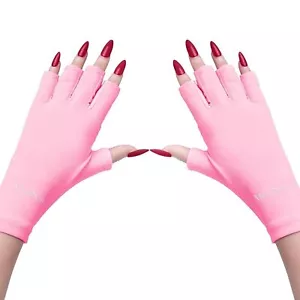Gloves for Gel Nail Lamp, Professional UPF50+ UV Protection - Picture 1 of 7
