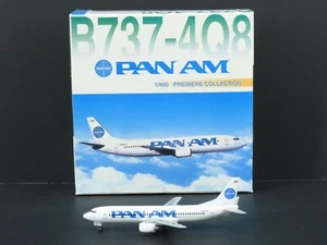 1:400 Dragon Wings Premiere 55092 Die-Cast Pan Am Airways B737-4Q8 Airliner - Picture 1 of 16