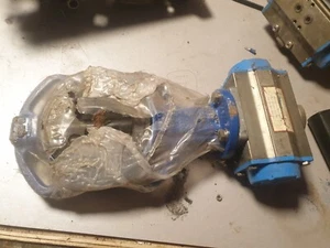 ansi 125/150 butterfly valves pneumatic 3 inch actuated - Picture 1 of 3