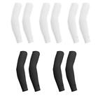 5Pairs Cooling Arm Sleeves Sun Protection Cover Sports Golf For Men Women