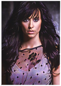 JENNIFER LOVE HEWITT * ACEO Personalizado * Novedad Divertida * CELEBRIDAD * Tarjeta de Arte * ATC - Imagen 1 de 2
