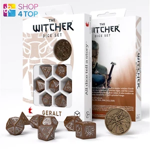 The Witcher Dice Set Geralt Roach's Companion RPG Play Q-Workshop NEW - Picture 1 of 3