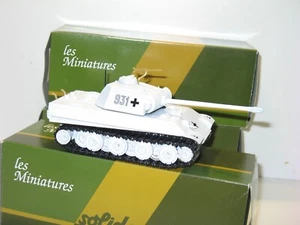 Solido, Char Panther G Camouflage 931 White Winter 1944 Military German - Picture 1 of 3