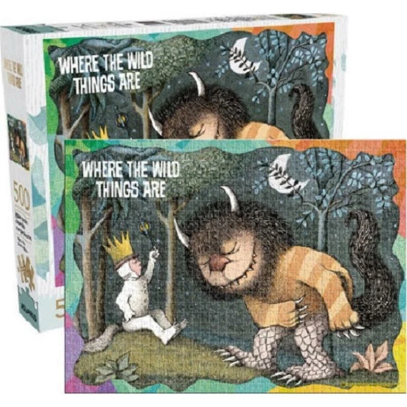 WHERE THE WILD THINGS ARE 500 pcs Puzzle by AQUARIUS ENTERTAINMENT - Immagine 1 di 1