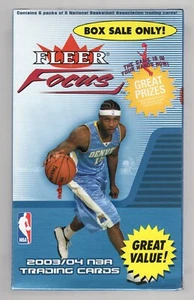 2003-04 FLEER FOCUS BASKETBALL FACTORY SEALED BLASTER BOX **LOOK FOR LEBRON RC** - Picture 1 of 7