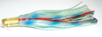 9-дюймовая троллинговая приманка Boone Wahoo Tuna Marlin Dorado Mahi ONO для крупной дичи морской воды - Изображение 1 из 3