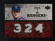 2007 Upper Deck Premier Remnants 3 Variation Gold /22 Nolan Ryan #PR3-NR HOF