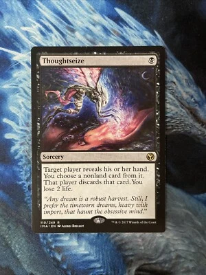 MTG: Iconic Masters - Thoughtseize - Rare - #110 - NM - Image 1 of 2