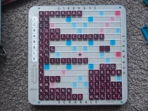 Vintage 1977 Scrabble Deluxe Edition Turntable Board S&R No Original Box - Picture 1 of 5