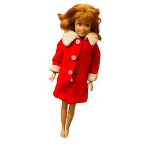Vintage 1963 Straight Leg Barbie Skipper Friend SCOOTER Doll Brunette Japan - Picture 1 of 5
