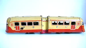 JEP AUTORAIL MÉCANIQUE ÉCHELLE "O" TÔLE Lg 28 cm À RESTAURER 1936/57 - Imagen 1 de 7