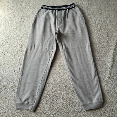 Новый винтажный Nautica брюки мужской маленький серый бегунов пот расслабленный сужающийся с подкладкой - Изображение 1 из 4