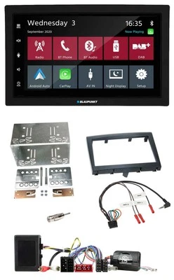 Blaupunkt DAB Bluetooth USB Lenkrad 2DIN Autoradio für Porsche Boxster 911 Cayma - Bild 1 von 4