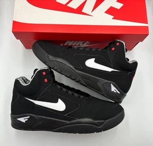 Nike Air Flight Lite Mid Black White Varsity Red (UK Size 11) - Bild 1 von 9