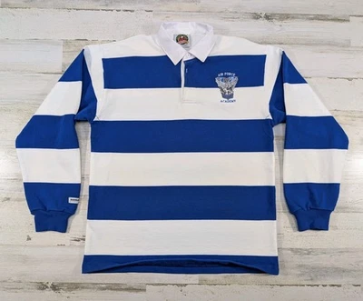 Barbarian Rugby Shirt Mens Large United States Air Force Academy Heavy Cotton - Image 1 of 4