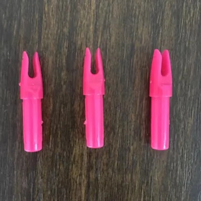 50pcs Archery Arrow Nock  OD 7.6mm ID 6.2mm  DIY For Hunting Shooting Accessory - Image 1 of 4