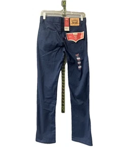Levi's 511 Slim Fit 16 Reg 28W 30L Levi Dark Blue NWT - Picture 1 of 7