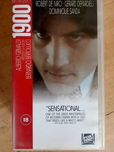 1900 NOVECENTO - Robert De Niro, Gerard Depardieu, Dominique Sanda (2xVHS PAL) - Picture 1 of 7