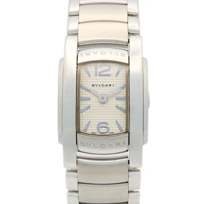 Wristwatch BVLGARI Assioma AA26S Quartz Women SS 27mm Silver USED - Image 1 of 4