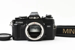 ［NEAR MINT tested］MINOLTA X-700 35mm SLR Film Camera Black Body From JAPAN #564 - Picture 1 of 12