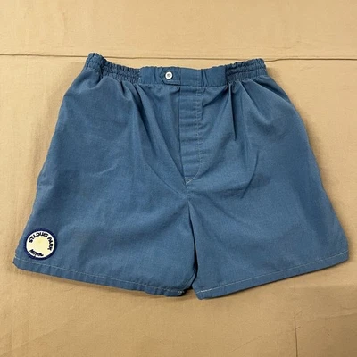 Pantalones Cortos Vintage Años 80 Jantzen St. Louis Park Minn. Azul Talla S Foto 1 de 4